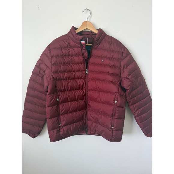 Tommy Hilfiger Other - Tommy Hilfiger Men's/Unisex Red Puffer Coat – Size Small – NWT